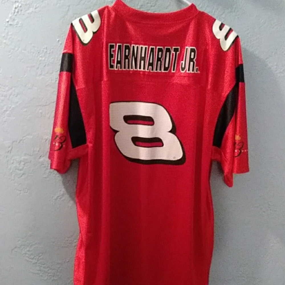 Dale Earnhardt Jr. #8 football jersey
